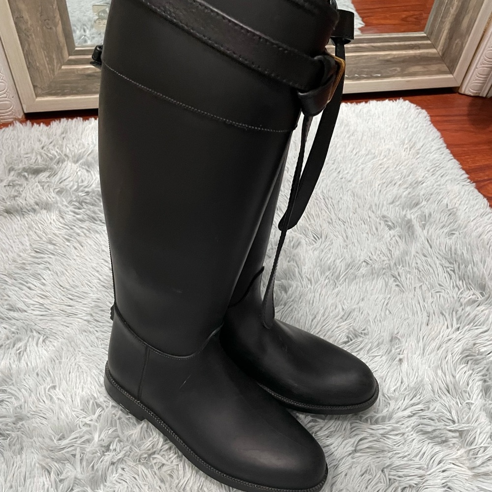 Burberry Black Winter & Rain Boots